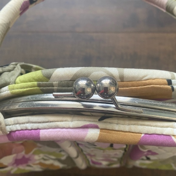 Vera Bradley Eloise Kiss Lock Handbag - Picture 4 of 14